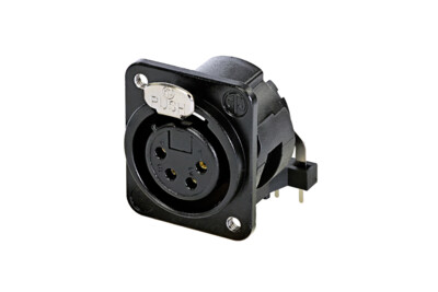 NC4FDM3-H-B-1 Neutrik XLR Connectors