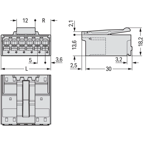 2092-1526/002-000 WAGO PCB Connection Systems Image 2