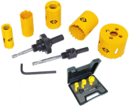 Hole Saw Kit For Electricians 9 Piece