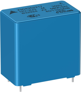 MKP film capacitor, 1 µF, ±20 %, 630 V (DC), PP, 27.5 mm, B32924C3105M000