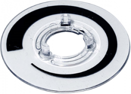 Scale disc, with volume arrow for rotary knobs size 13.5, A4413020