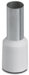 Insulated Wire end ferrule, 16 mm², 24 mm/12 mm long, white, 3200140