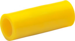Butt connectorwith insulation, 4.0-6.0 mm², yellow, 21 mm