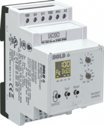 Insulation monitoring relay, 1-100 kΩ, 85-230 V AC/DC, 2x1 Form C (NO/NC), 0068259