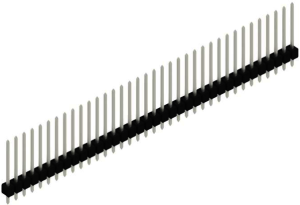 Pin header, 36 pole, pitch 2.54 mm, straight, black, 10048619