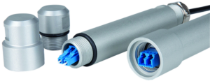 LC-plug, singlemode, ceramic, blue, 100022486