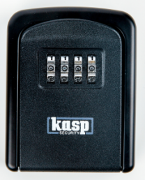 Key safe, black, (W) 75 mm, K60175D