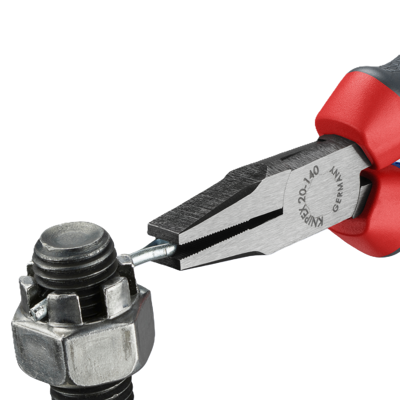 20 02 140 Knipex Flat Nose Pliers, Snipe Nose Pliers, Round Nose Pliers, Needle Nose Pliers Image 5