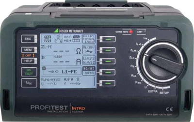 PROFITEST INTRO Gossen Metrawatt VDE testers, Installation testers, Insulation testers Image 1