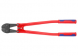 Bolt Cutter grey atramentized with multi-component grips 610 mm