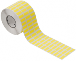 Polyester Label, (L x W) 101 x 48 mm, yellow, Roll with 500 pcs