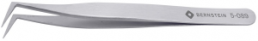 SMD tweezers, uninsulated, antimagnetic, stainless steel, 115 mm, 5-089