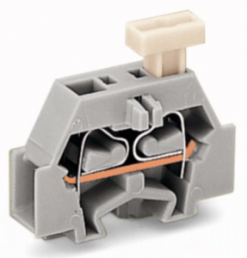 2-wire terminal, spring-clamp connection, 0.08-2.5 mm², 1 pole, 24 A, 6 kV, orange, 261-316/331-000