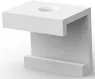 640551-3 AMP Accessories for PCB Connectors, Connector Systems