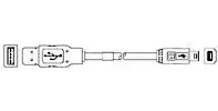 1487596-3 AMP USB Cables