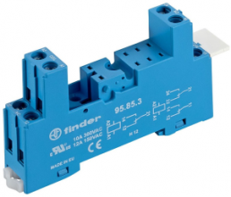 Relay socket for 40.51/40.52/40.61/40.62 relay, 95.85.3