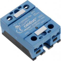 Solid state relay, 185-265 VAC, zero voltage switching, 12-280 VAC, 25 A, screw mounting, SO942960