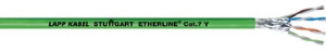 PVC ethernet cable, Cat 7, PROFINET, 6-wire, 0.5 mm², AWG 22, green, 2170474/100