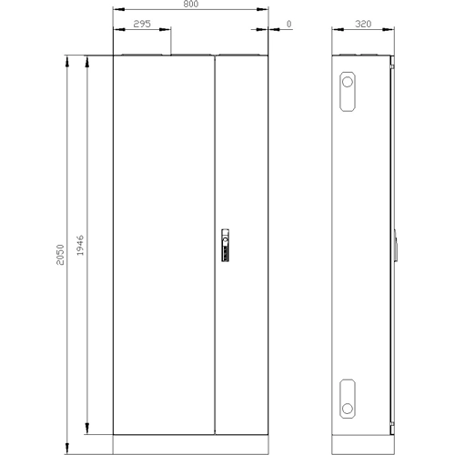 8GK1333-8KN34 Siemens Switch Cabinets, server cabinets Image 2