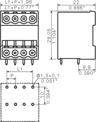 1057380000 Weidmüller PCB Connection Systems Image 3