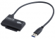 USB to SATA adapter, USB 1.1/2.0/3.0, SATA III, 6 Gbit/s