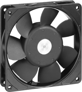 AC axial fan, 230 V, 119 x 119 x 25 mm, 104 m³/h, 35 dB, ball bearing, ebm-papst, 9956 M