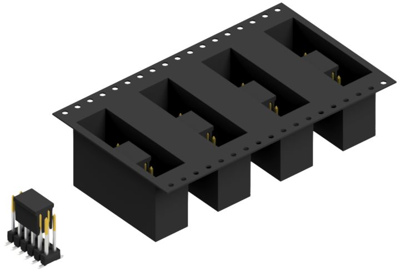 SL11SMD10412SBTR Fischer Elektronik PCB Connection Systems