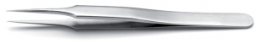 Precision tweezers, uninsulated, antimagnetic, stainless steel, 110 mm, 4.SA.0