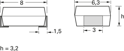 B72650M0400K072 TDK (EPCOS) Varistors Image 2