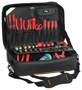 Tool bag, without tools, (L x W) 455 x 170 mm, 4 kg, BAG & CASE PTS