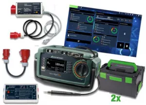 SCHWEISSERPAKET SECUTEST PRO IQ Gossen Metrawatt VDE testers, Installation testers, Insulation testers