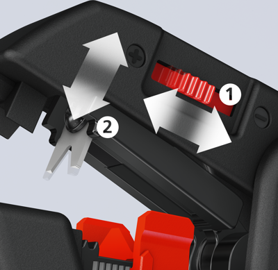 12 62 180 Knipex Stripping Pliers, Stripping Tools Image 5