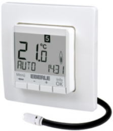Clock thermostat, 230 VAC, 5 to 30 °C, white, 527813455100