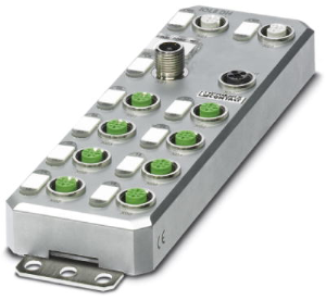 Distributed I/O device for PROFINET, Inputs: 4, Outputs: 8, 100 Mbit/s, PROFINET, (W x H x D) 60 x 185 x 38 mm, 2701519