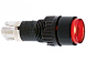 Push button, 2 pole, colorless, illuminated , 0.5 A/24 V, mounting Ø 9.1 mm, IP40, 1.15.106.501/1300