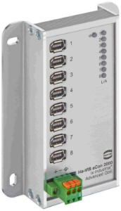 Ethernet switch, unmanaged, 8 ports, 1000 Mbit/s, 24-48 VDC, 24144080002