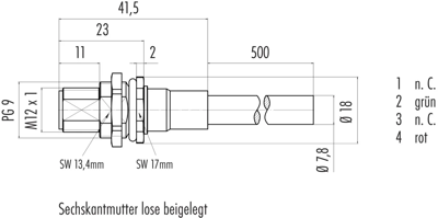 70 4433 247 04 binder Sensor-Actuator Cables Image 2