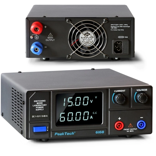 P 6168 PeakTech Bench Power Supplies and Loads Image 2