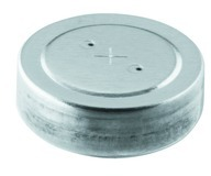 Zinc-air-button cell, PR41, 1.4 V, 160 mAh