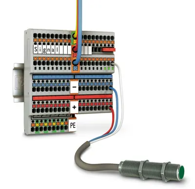 3244410 Phoenix Contact Transfer Modules for Mounting Rail Image 2