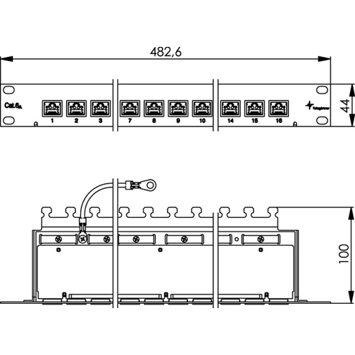 100006996 Telegärtner Connectin Modules, Patch Distributors Image 2