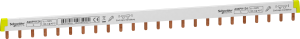 Phase bar, (W) 430 mm, white, for circuit breaker, A9XPH124