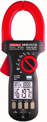 MW3518 SEFRAM Clamp Meters
