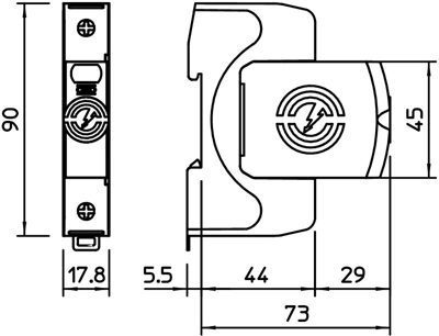 5093500 OBO Bettermann Overvoltage Protection Image 2