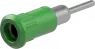 4 mm socket, round plug connection, mounting Ø 8.2 mm, green, 64.3011-25