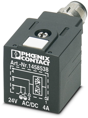 1458538 Phoenix Contact DIN Valve Connectors Image 1