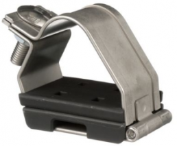 Cable clamp, max. bundle Ø 25 mm, stainless steel, metal, (L x W x H) 86 x 63 x 87 mm