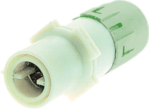 Socket contact insert, 1 pole, equipped, axial screw connection, 09110012772