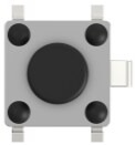 1825955-6 Alcoswitch Tactile Switches Image 3