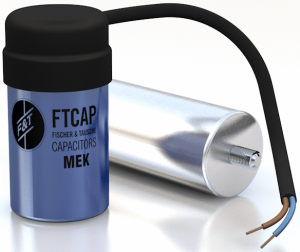 Electrolytic capacitor, 120 µF, 320 V (DC), ±10 %, Ø 40 mm